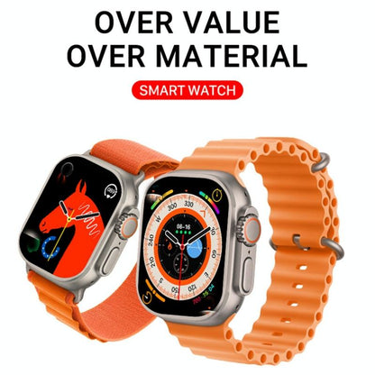 1.5 Inch Silicone Band Smart Watch Bluetooth Call / Heart Rate / Blood Pressure / Blood Oxygen - White
