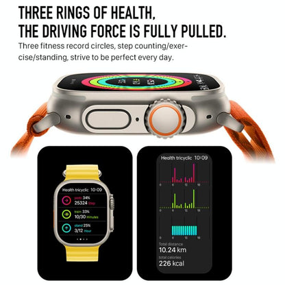 1.5 Inch Silicone Band Smart Watch Bluetooth Call / Heart Rate / Blood Pressure / Blood Oxygen - White