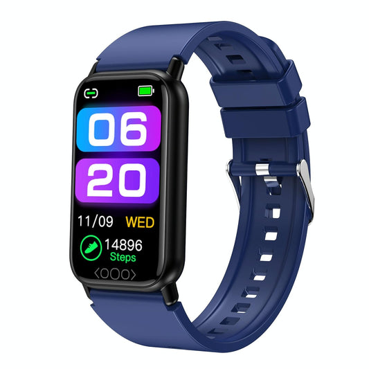 Smart Health Monitoring Watch With Colour Screen - Pink