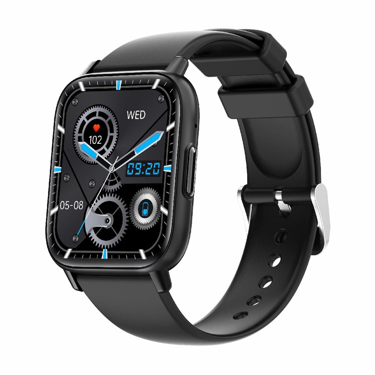 1.83 Inch Bt5.2 Smart Sport Watch Support Bluetooth Call / Sleep / Blood Sugar / Blood Oxygen / Temperature / Heart Rate / Blood Pressure Health Monitor - White