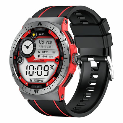 1.43 Inch Bt5.3 Ip68 Sport Smart Watch Support Bluetooth Call / Message Notification / Heart Rate / Blood Pressure Health Monitor - Blue