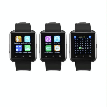 Portable Multifunctional Bluetooth V3.0 + Edr Smart Wrist Watch Red
