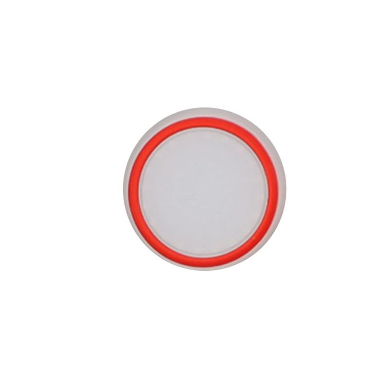 10-piece Luminous Gamepad Button Caps for Ps5 / Ps4 / Ps3 / Xbox one / 360 / Pro / Series x / s - Transparent Black Circle