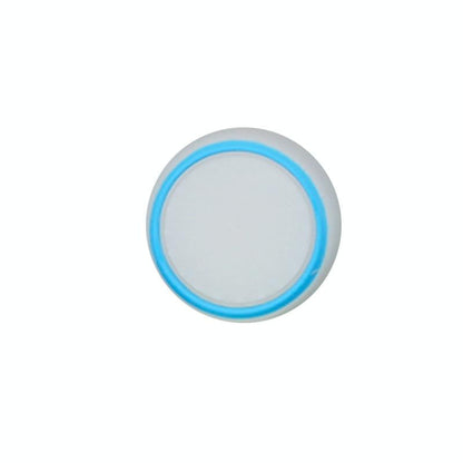 10-piece Luminous Gamepad Button Caps for Ps5 / Ps4 / Ps3 / Xbox one / 360 / Pro / Series x / s - Transparent Black Circle