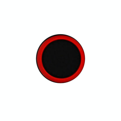 10-piece Luminous Gamepad Button Caps for Ps5 / Ps4 / Ps3 / Xbox one / 360 / Pro / Series x / s - Transparent Black Circle