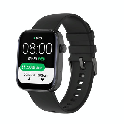 1.8 Inch Tft Screen Bluetooth Smart Watch Support Heart Rate Monitoring & 100+ Sports Modes - Gold