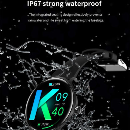 1.39 Inch Bt5.2 Smart Sport Watch Support Bluetooth Call / Sleep / Blood Oxygen / Temperature / Heart Rate / Blood Pressure Health Monitor - Grey