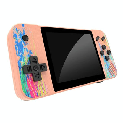 800 Built-In Games G3 Macaron Handheld Game Console With 3.5 Screen - Green