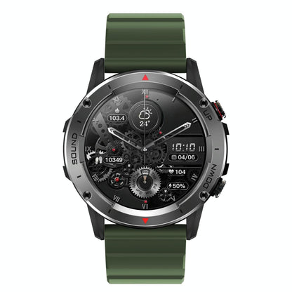 1.39 Inch Colour Screen Smart Watch Support Heart Rate Monitoring / Blood Pressure Monitoring - Blue