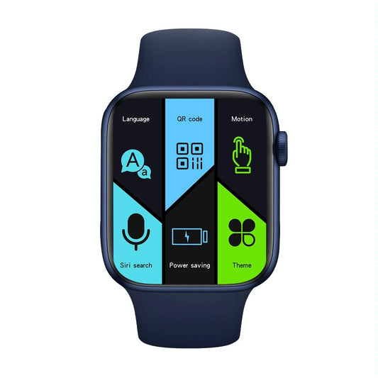 1.75 Inch Full Screen Ip67 Waterproof Smart Watch Support Sleep Monitor / Heart Rate Monitor / Bluetooth Call - Black