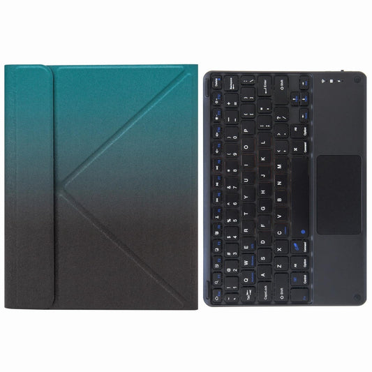 Bluetooth Keyboard Leather Case For Ipad 10.2 / Pro 10.5 - Three-Fold Holder - Purple