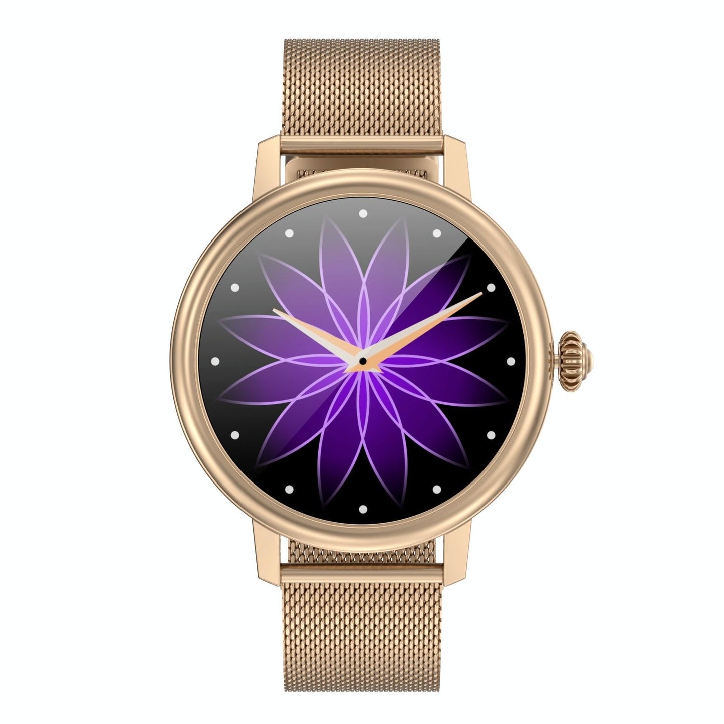 Smart Steel Watch With Colour Screen - Cf90 - Silver