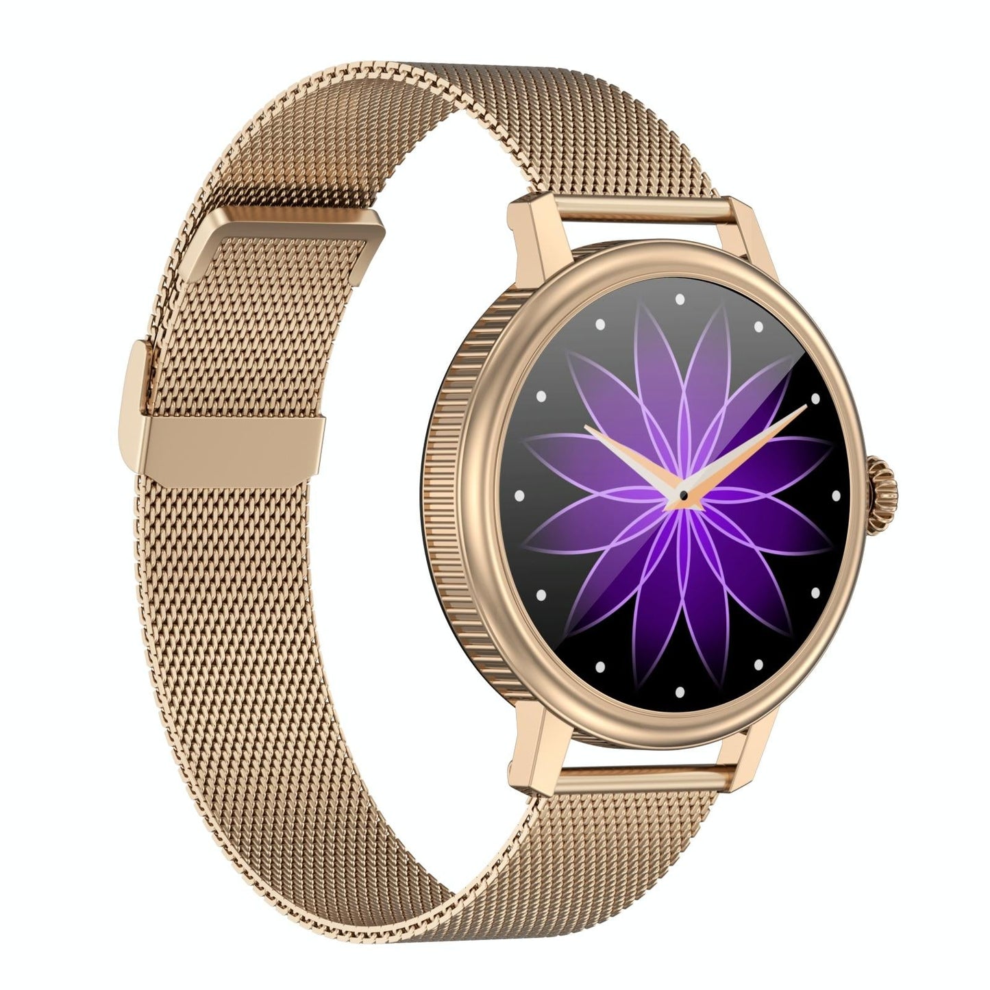 Smart Steel Watch With Colour Screen - Cf90 - Silver