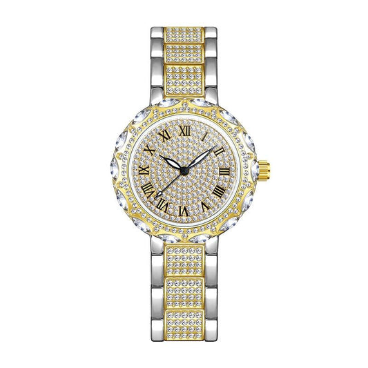 Diamond Chain Watch for Women - Elegant and Timeless - Rose Gold