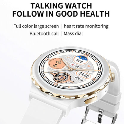 1.28 Inch Dual Mode Sport Smart Watch Support Bluetooth Call / Sleep / Blood Oxygen / Heart Rate / Blood Pressure Health Monitor - Gold