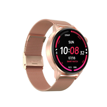 Steel Smart Watch With Colour Screen - Dt4 - Silver