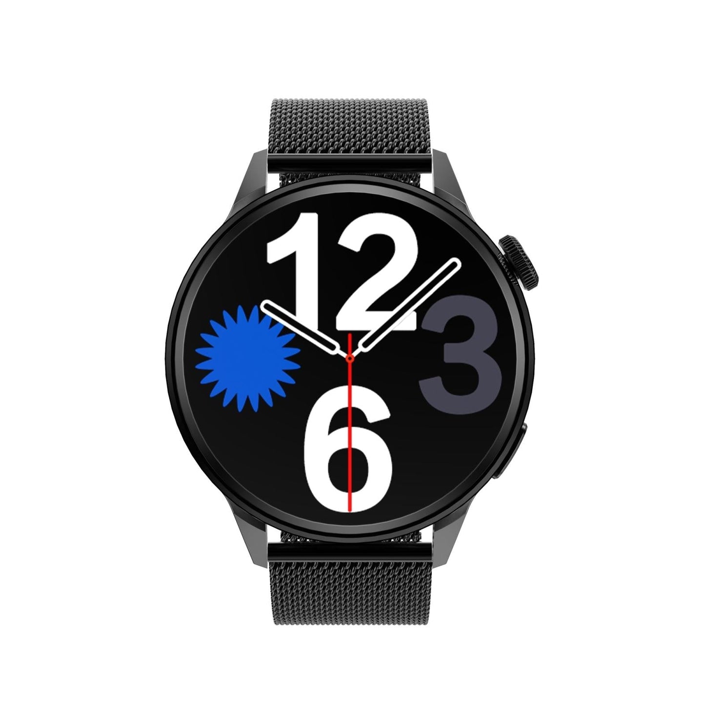 Steel Smart Watch With Colour Screen - Dt4 - Silver