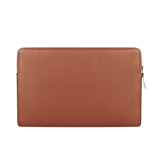 14.1-15.4 Inch Thin and Light Laptop Liner Bag with Pu Material - Armygreen