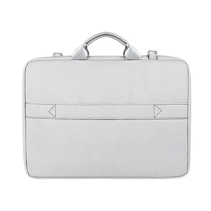 Thickened Polyester Laptop Bag - Fits 14.1-15.4 Inch Devices - Silver Gray