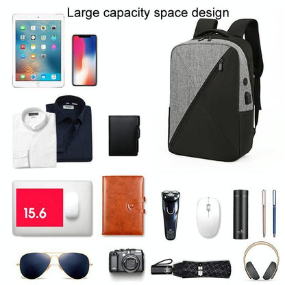 Versatile 3-in-1 Usb Business Bag - Compact and Functional - Grey