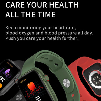 1.75 Inch Tft Screen Smart Watch Support Blood Pressure Monitoring / Sleep Monitoring - White