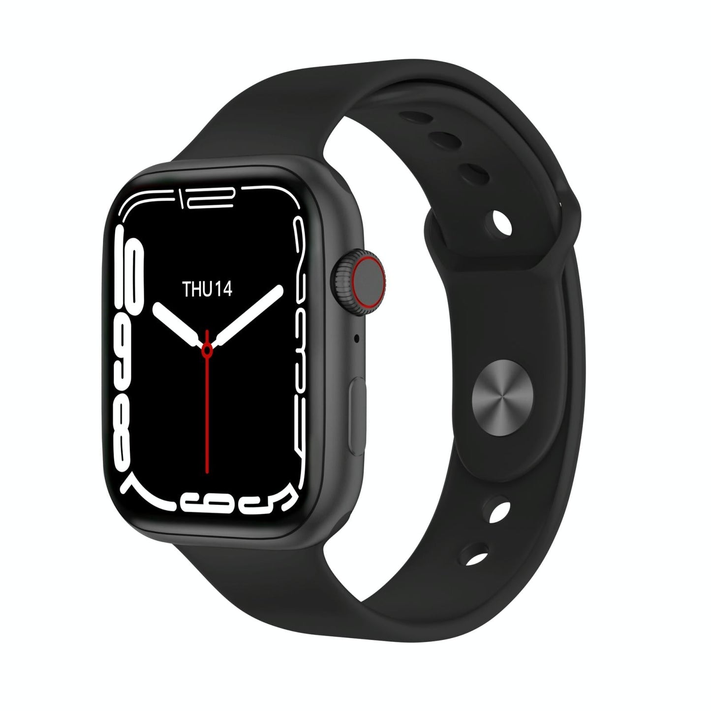 1.75 Inch Tft Screen Smart Watch Support Blood Pressure Monitoring / Sleep Monitoring - White