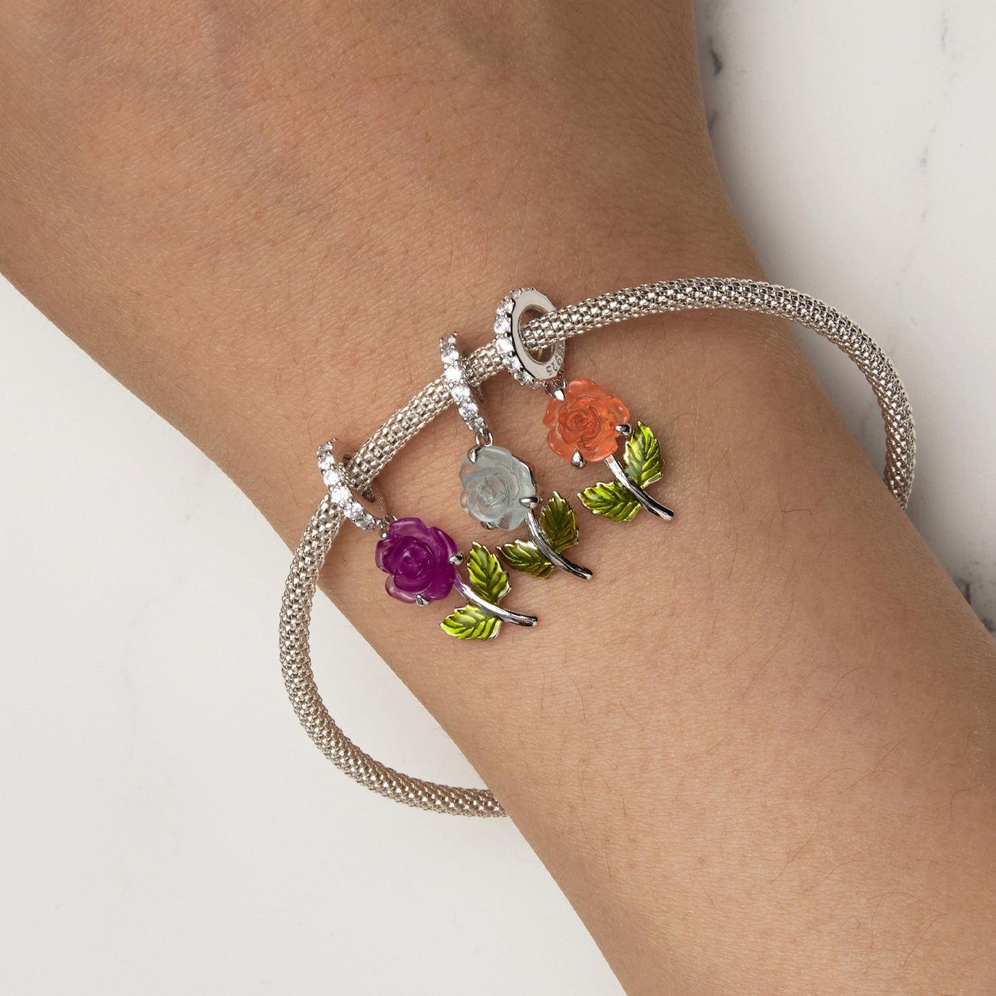 Color Changing Zircon Bead For Jewelry - Purple