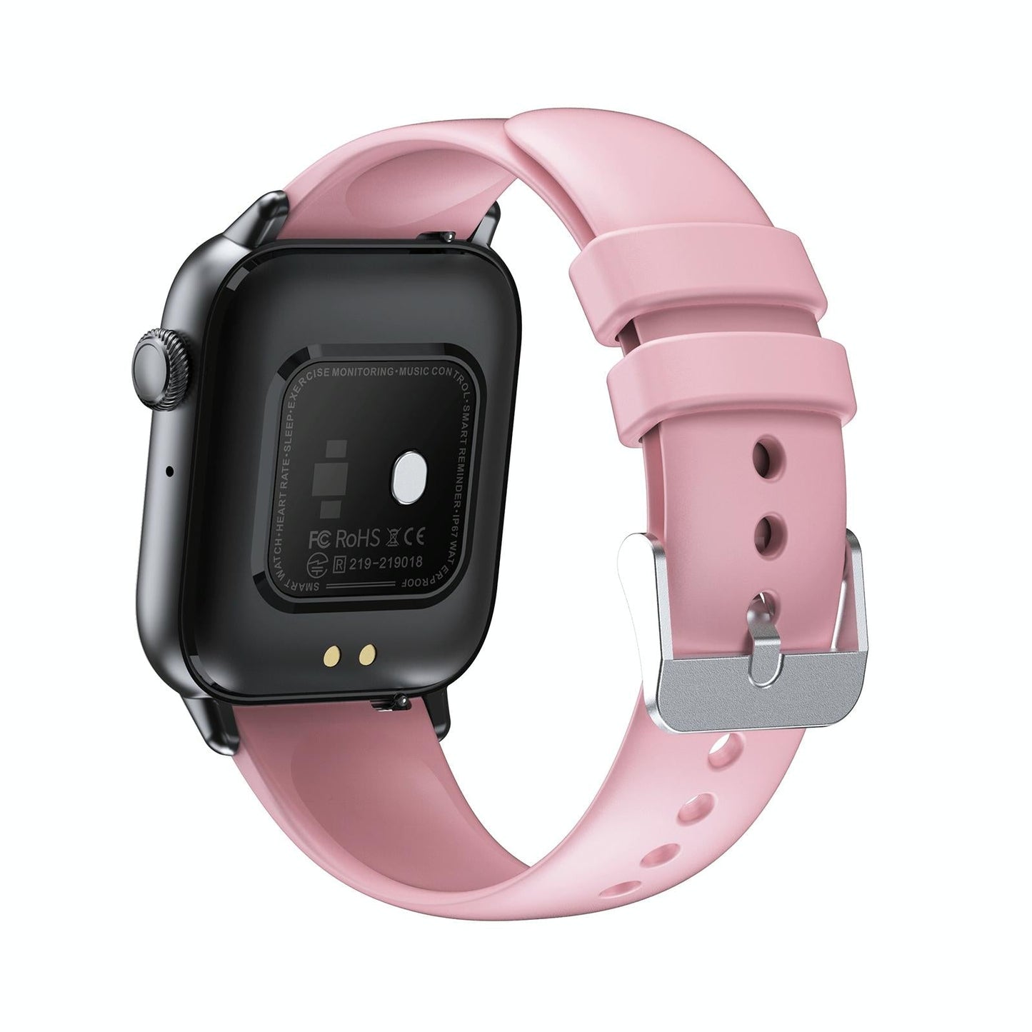 1.83 Inch Bt5.2 Smart Sport Watch Support Sleep / Heart Rate / Blood Oxygen / Temperature / Blood Pressure Health Monitor - Black + Grey