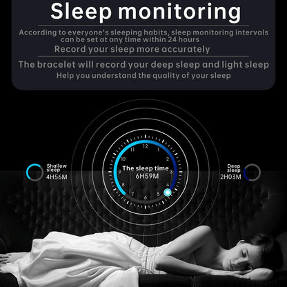 1.83 Inch Bt5.2 Smart Sport Watch Support Sleep / Heart Rate / Blood Oxygen / Temperature / Blood Pressure Health Monitor - Black + Grey