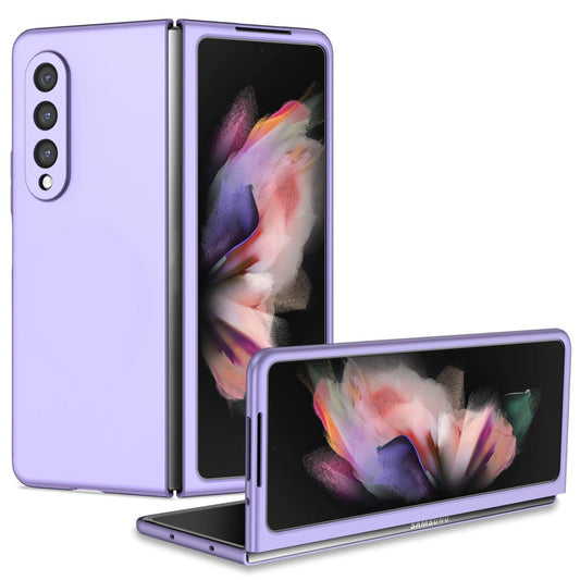 For Samsung Galaxy z Fold4 5G Foldable Armor Phone Case - Compact and Durable - Wine Red