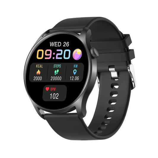 Smart Wristband With Sleep And Heart Monitoring - Black