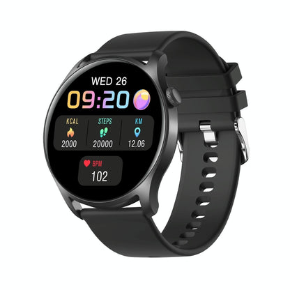 Smart Wristband With Sleep And Heart Monitoring - Black