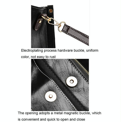 Vintage Multifunctional Handbag for Women - Caramel Colour