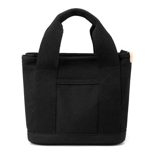 Multi Compartment Shoulder Bag - 3d Design - Black