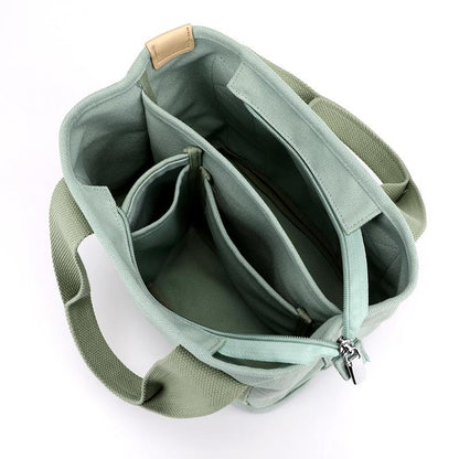 Multi Compartment Shoulder Bag - 3d Design - Black