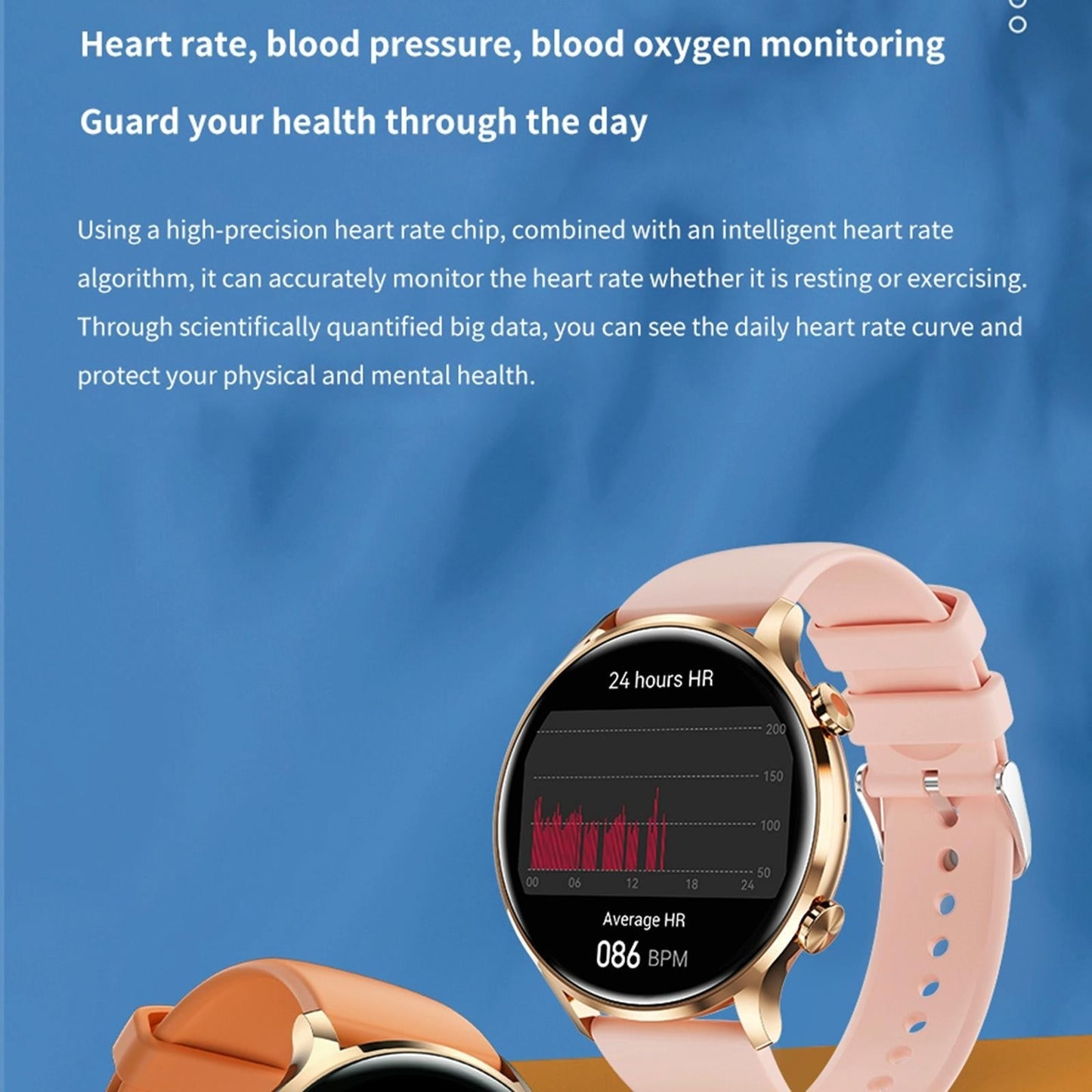 1.39 Inch Bt5.2 Smart Sport Watch Support Bluetooth Call / Sleep / Blood Oxygen / Temperature / Heart Rate / Blood Pressure Health Monitor - Black