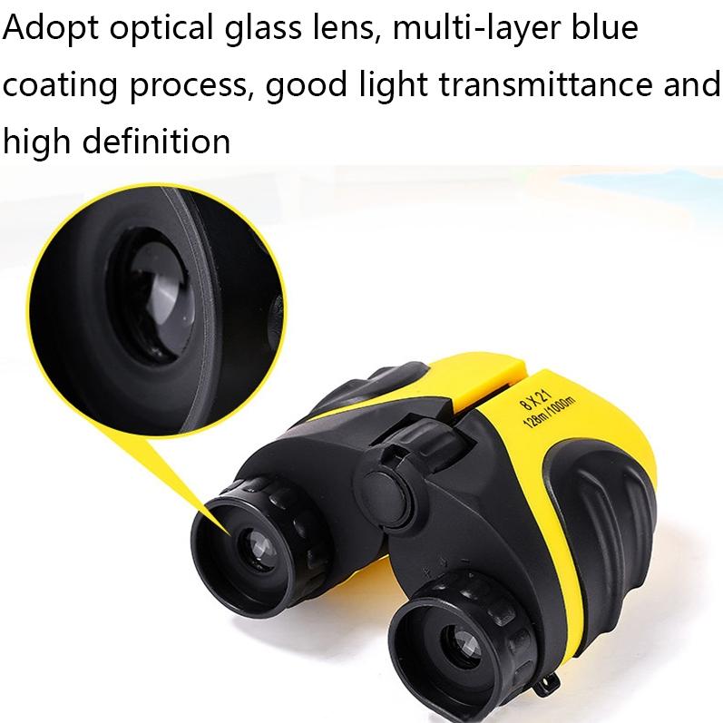 Mini Hd Binoculars for Children - Compact and High-quality - Green