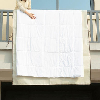 Thickened Non Woven Sunbed Quilt Mat - Blue