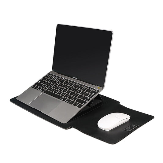 3-in-1 Multifunctional Laptop Bag - Fits 13.3 Inch - Pu Material - Armygreen