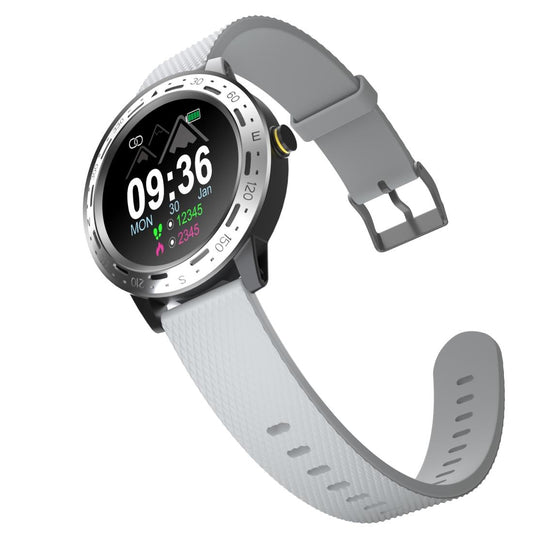 1.3 Inch Tft Screen Ip67 Waterproof Smart Watch Bracelet Support Sleep Monitor / Heart Rate Monitor / Blood Pressure Monitoring - Silver Grey