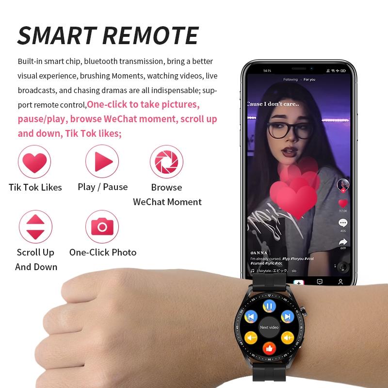 1.39 Inch Ip67 Waterproof Health Monitoring Bluetooth Call Smart Watch With Nfc Payment - Green
