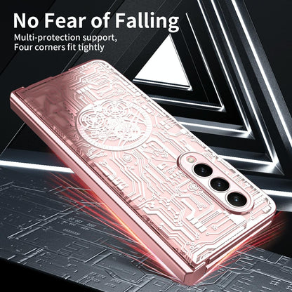 Foldable Electroplated Phone Case - Mechanical Legend 4.5g - Blue