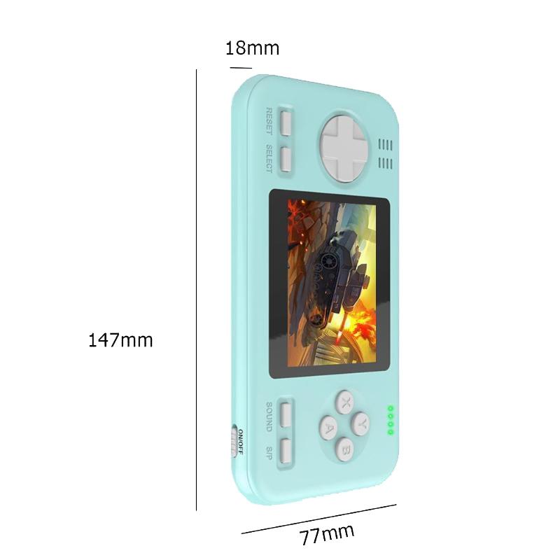 Portable Game Console With 8000Mah Battery And Colour Screen - White