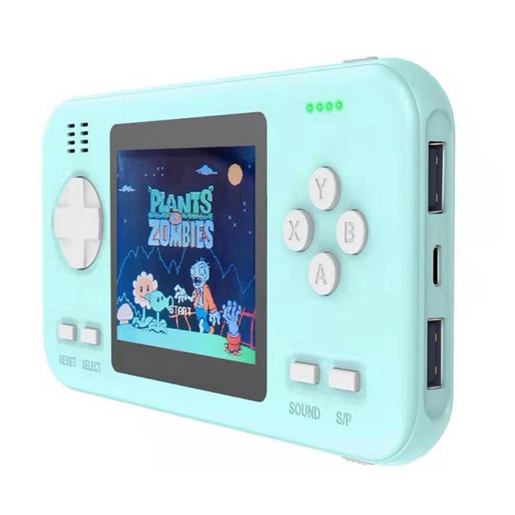 Portable Game Console With 8000Mah Battery And Colour Screen - White