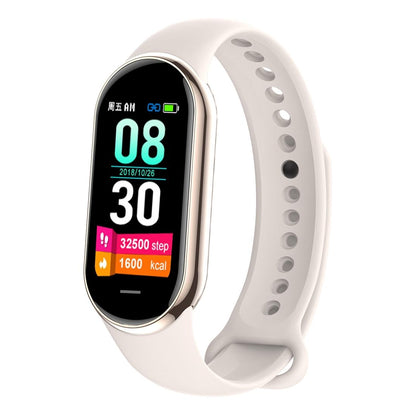Waterproof Smart Watch With Heart Bp Oxygen And Sugar Monitoring - Ip68 - Gold