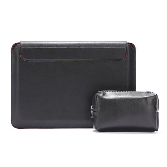 Multifunctional Laptop Bag Stand - Fits 13.3-14 Inches - Black - Black With Power Bag
