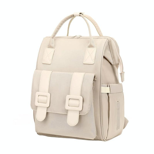 Convertible Diaper Bag Backpack for Baby Care - Classic Grey