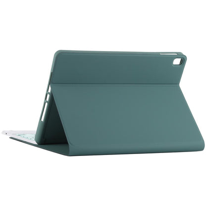 Bluetooth Keyboard & Tablet Case For Ipad 10.2 / Ipad Air 2019 - Detachable Touch Pad Pen Slot Holder - Microfiber Leather - Pink