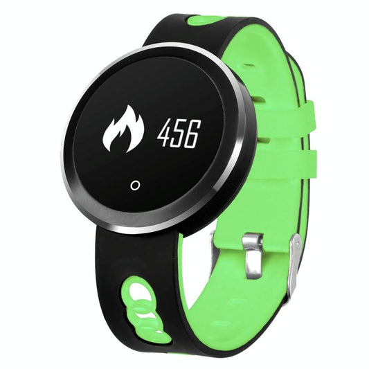 0.95 Inch Hd Oled Screen Display Bluetooth Smart Bracelet Ip68 Waterproof Support Pedometer / Sedentary Reminder / Heart Rate Monitor / Sleep Monitor Compatible With Android And Ios Phones - Green