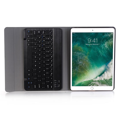 Ultra-Thin Bluetooth Keyboard Leather Case For Ipad Air / Pro 10.5 With Holder - Rose Gold